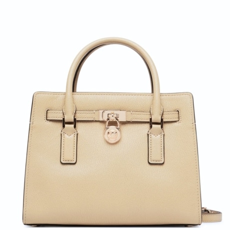 Borsa a tracolla Hamilton Moderne piccola in pelle KHAKI