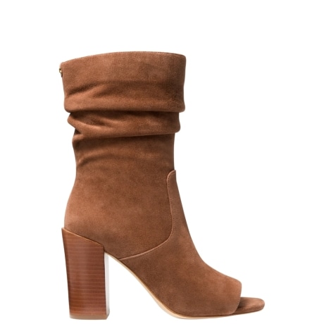 Stivale Shayna in pelle scamosciata CAMMELLO