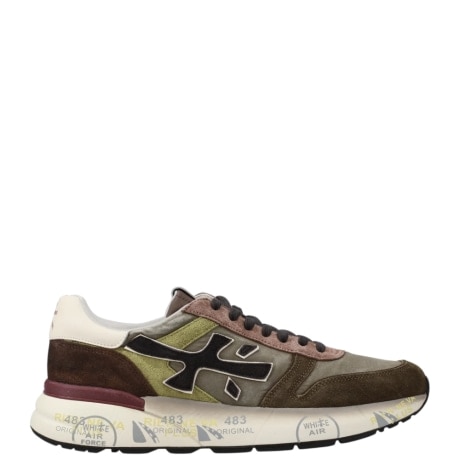 sneakers mick da uomo in pelle VERDE