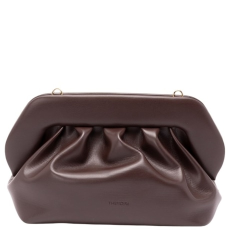 Borsa BIOS  a Mano e Tracolla in Pelle Marrone Cioccolato