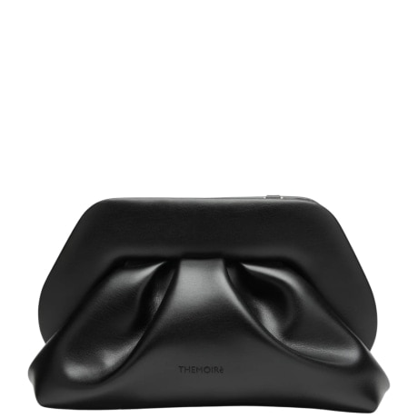 Borsa BIOS MEDIUM a Mano e Tracolla in Pelle NERA