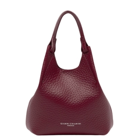 Borsa a spalla con tracolla in pelle ANTIQUE RUBY