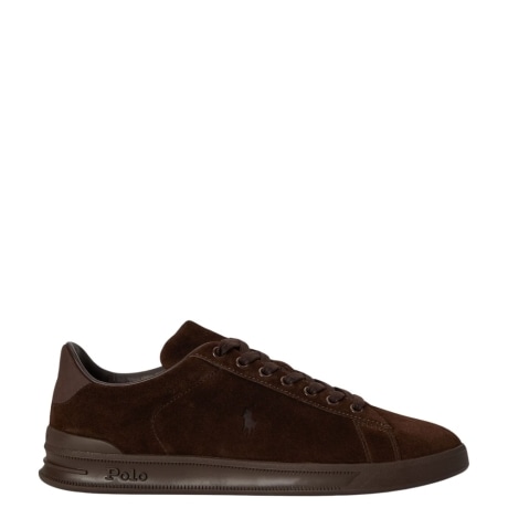 Sneaker Heritage Court II in camoscio cioccolato