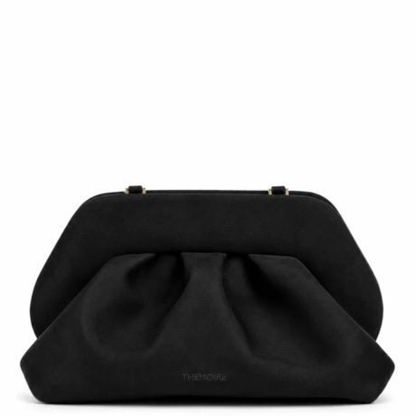BORSA a mano BIOS MEDIUM SUEDE EFFECT NERA