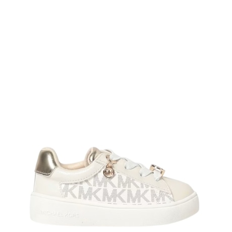 Sneakers Vanilla Con Stampa Logo e Dettagli Gold