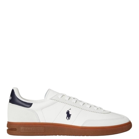 Sneaker Bedford in pelle bianca e camoscio