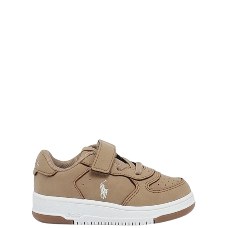 Sneakers bambino Master Court beige con strappo