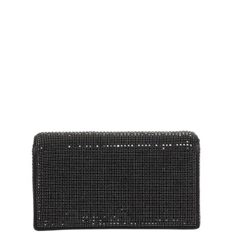 Clutch donna Luniva con strass NERA