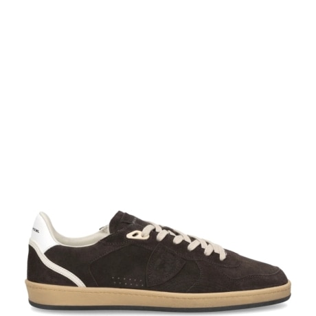 Sneaker in Camoscio Marrone Scuro con Suola Miele