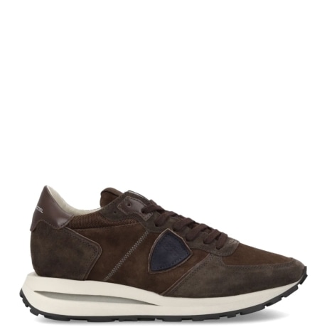 Sneakers Uomo Tropez Haute in Camoscio Marrone